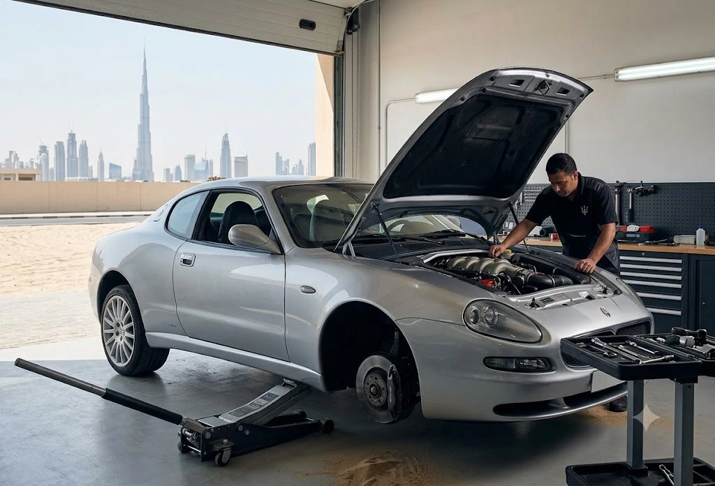 Maserati 3200 GT repair and servicing in Dubai by Maserati Repairs Dubai