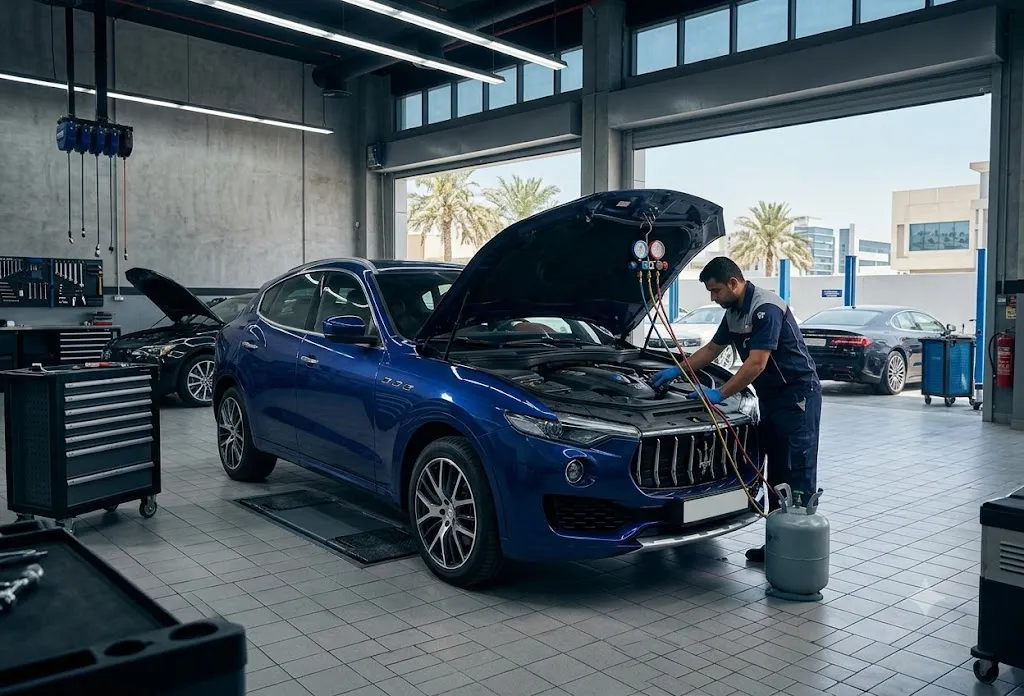 Maserati AC and climate control repair in Dubai