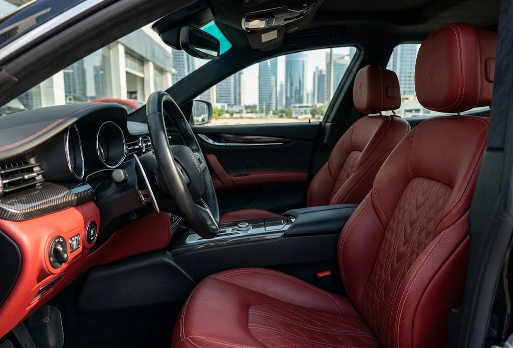 Maserati interior and leather repair in Dubai