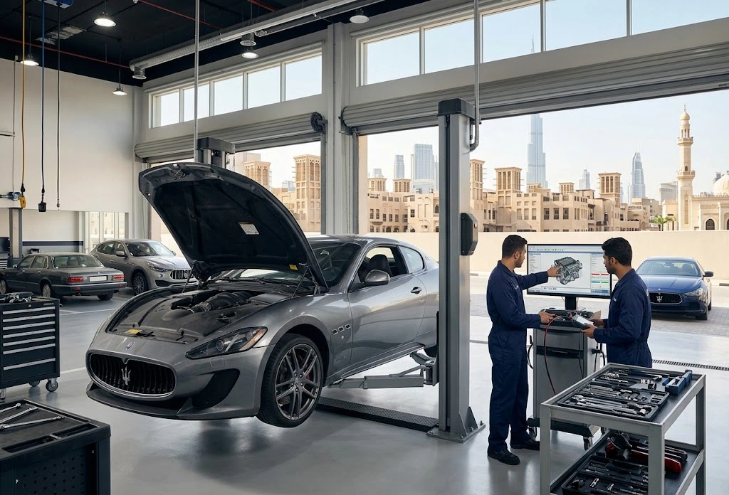 Maserati repair and service workshop for Bur Dubai owners