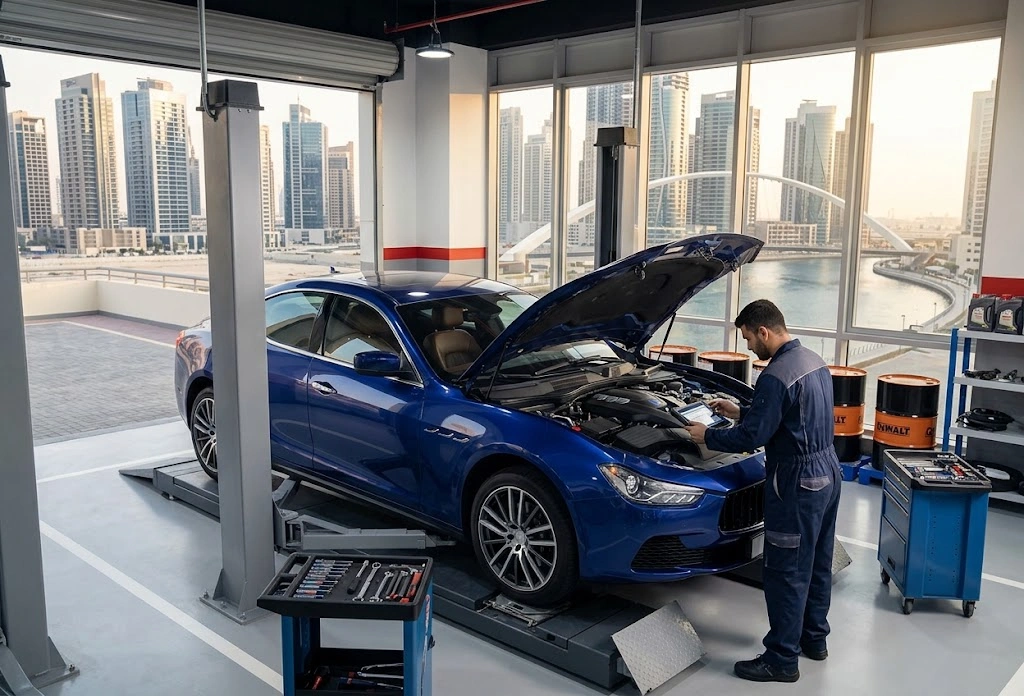 Maserati repair and service for Business Bay owners in Dubai