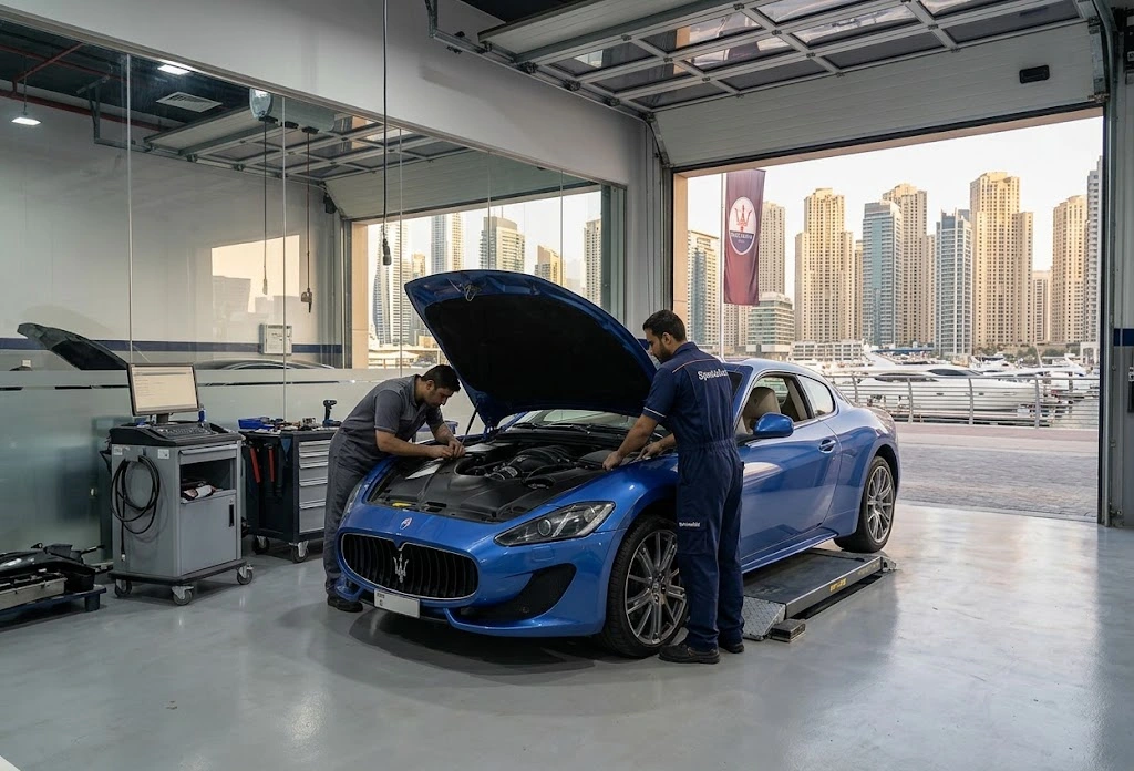 Maserati repair and service specialist for Dubai Marina