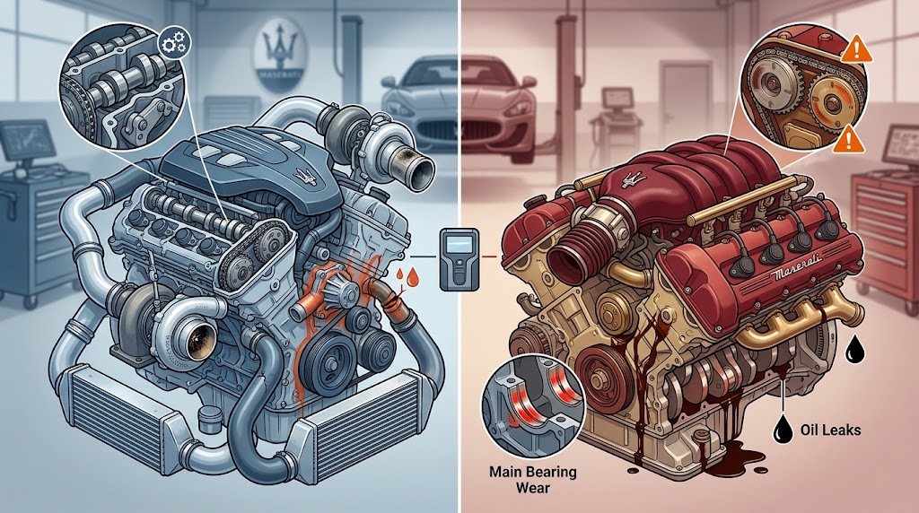 Maserati Engine Problems: V6 Twin-Turbo and V8 Issues Explained